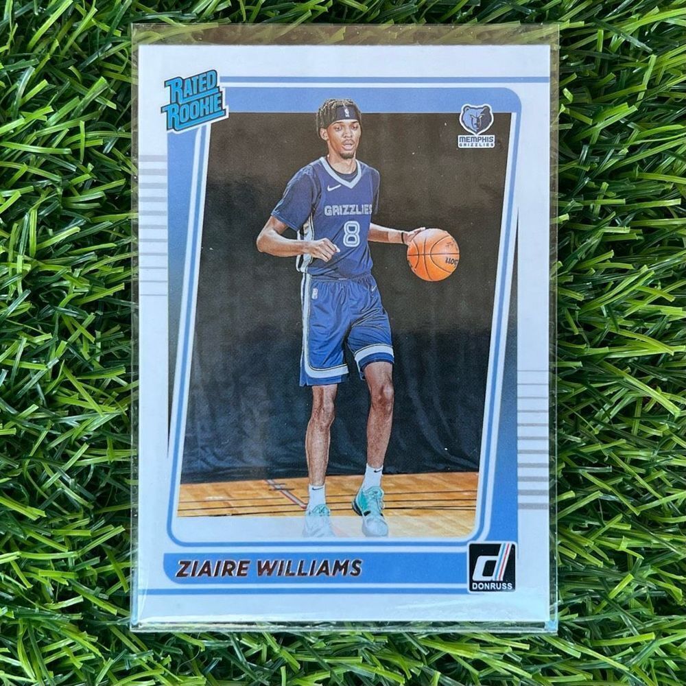 2021-22 Panini Donruss Rated Rookie RC #248 Ziaire Williams